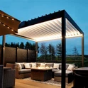 Gazebo Alwminiwm 16x16