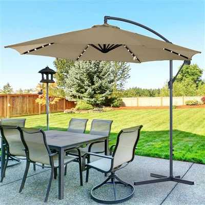 Diogelu UV Cantilever Parasol